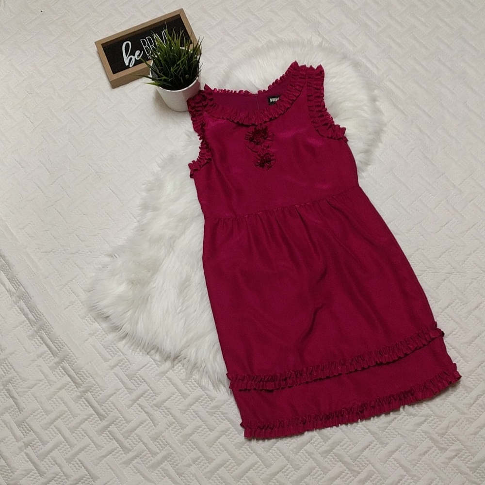 Pink Ruffle Dress
